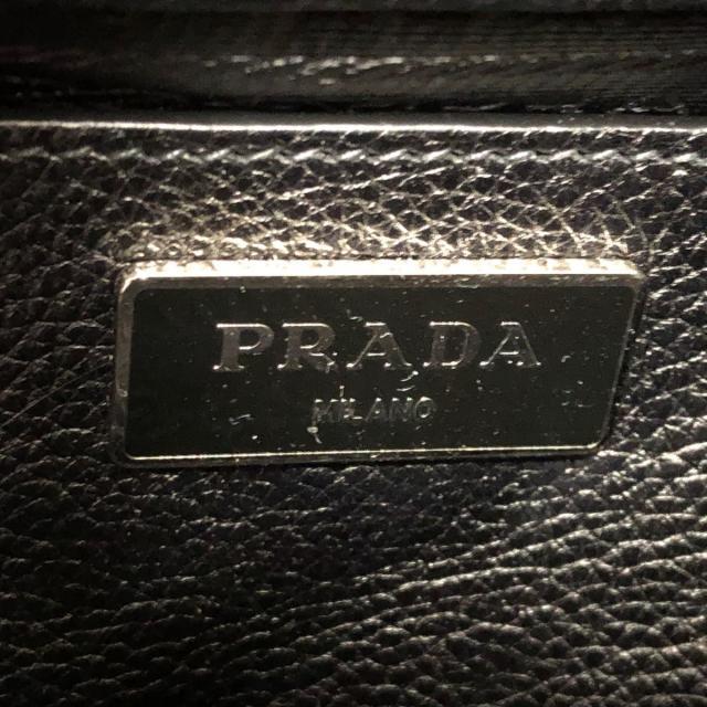 PRADA(プラダ) トートバッグ - 黒 レザー
