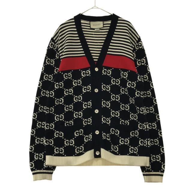 ブランド品専門の - Gucci グッチ レディース サイズL カーディガン