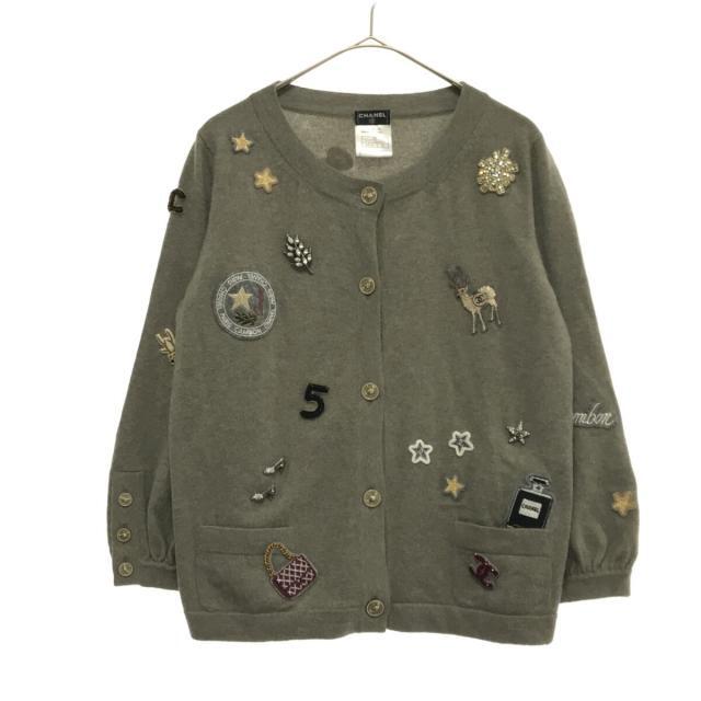 新発売】 CHANEL - シャネル カーディガン サイズ42 L - カーディガン