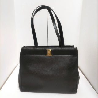 サルヴァトーレフェラガモ(Salvatore Ferragamo)のサルバトーレフェラガモ トートバッグ 黒(トートバッグ)