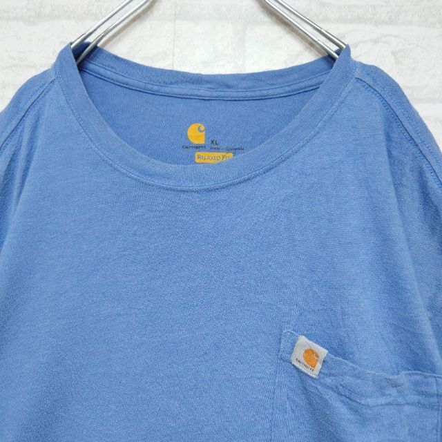 carhartt(カーハート)の《海外企画》カーハート Carhartt ポケットTシャツ ビッグサイズ 3XL メンズのトップス(Tシャツ/カットソー(半袖/袖なし))の商品写真