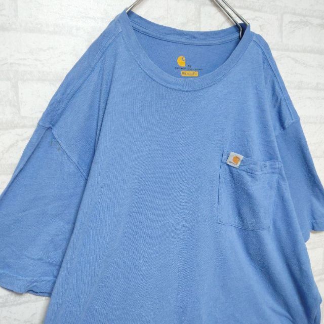 carhartt(カーハート)の《海外企画》カーハート Carhartt ポケットTシャツ ビッグサイズ 3XL メンズのトップス(Tシャツ/カットソー(半袖/袖なし))の商品写真