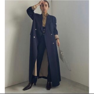 MANNISH BLAZER COAT アメリヴィンテージネイビーサイズ