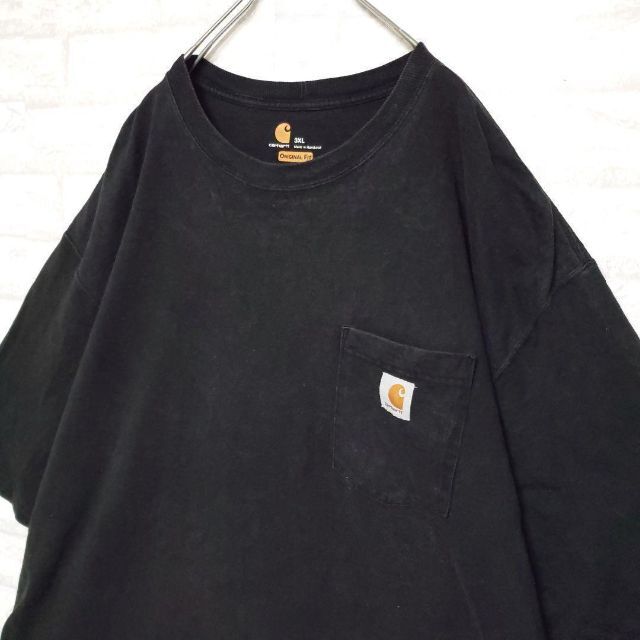 carhartt(カーハート)のCarhartt カーハート ポケットTシャツ 織りタグ ビッグシルエット メンズのトップス(Tシャツ/カットソー(半袖/袖なし))の商品写真