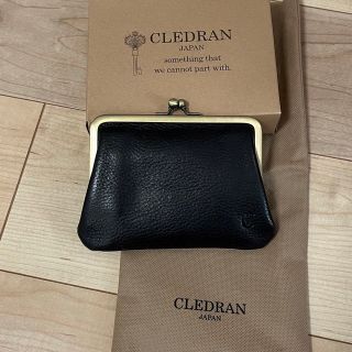 クレドラン(CLEDRAN)のクレドラン　がま口　財布　黒(財布)