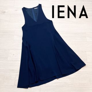 イエナ(IENA)のIENA イエナ フレア ジャンパースカート Vネック ワンピース (ロングワンピース/マキシワンピース)