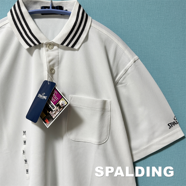 SPALDING(スポルディング)の【SPALDING】・ベルメゾン  二点 タグ付未使用 メンズのトップス(ポロシャツ)の商品写真