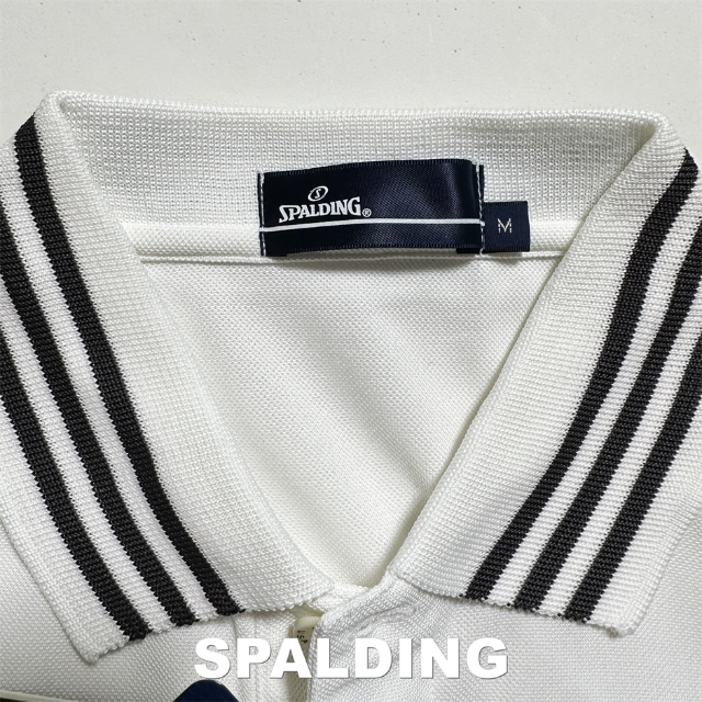 SPALDING(スポルディング)の【SPALDING】・ベルメゾン  二点 タグ付未使用 メンズのトップス(ポロシャツ)の商品写真