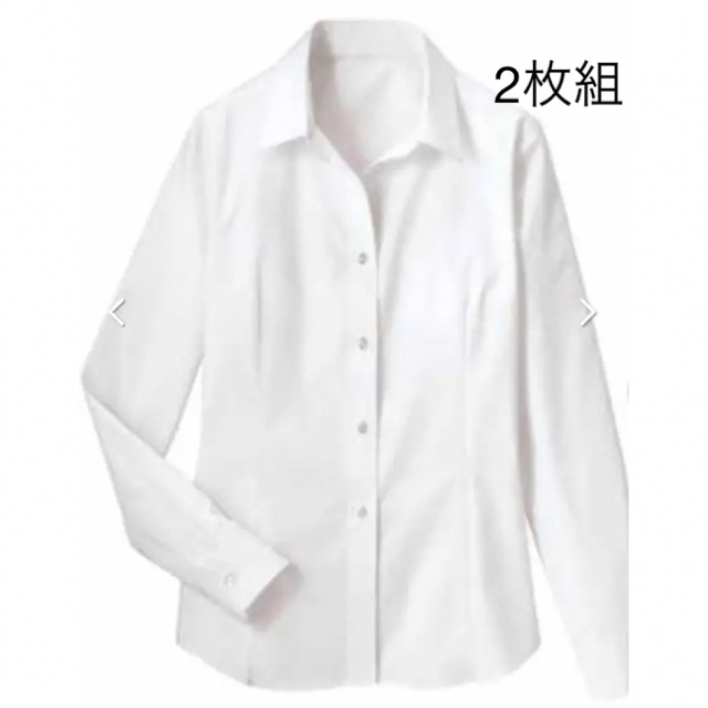 事務服ブラウス 長袖 L 2枚組の通販 by TT |ラクマ