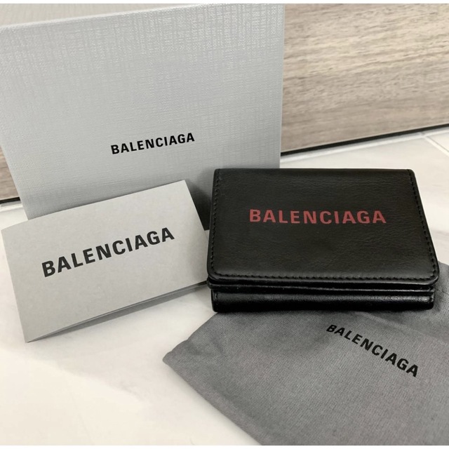 希少 美品 BALENCIAGA バレンシアガ エブリデイ コンパクトウォレット 6