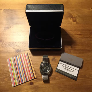 ポールスミス(Paul Smith)のポールスミス ファイナルアイズ 黒 ブラック 時計 正規品 付属品あり(腕時計(アナログ))