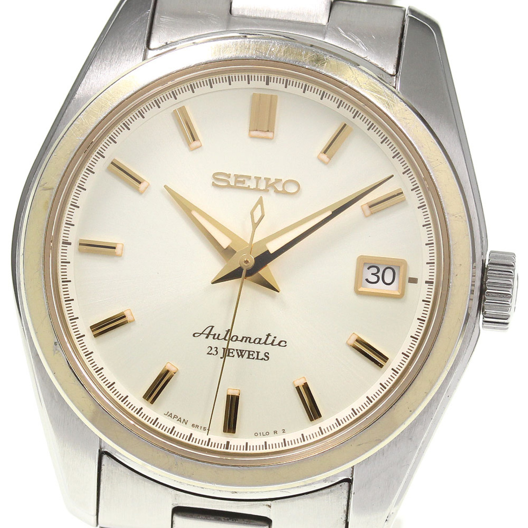 セイコー SEIKO 6R15-00C0 メカニカル デイト 自動巻き メンズ _745436【ev10】