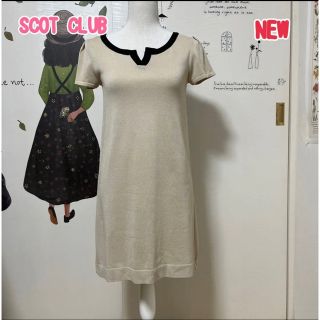 スコットクラブ(SCOT CLUB)の∇238 新品❣️スコットクラブ(日本製) 後ろリボン可愛い ワンピ(その他)