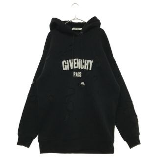 Givenchy デストロイ　スウェット　レッド　Mサイズ