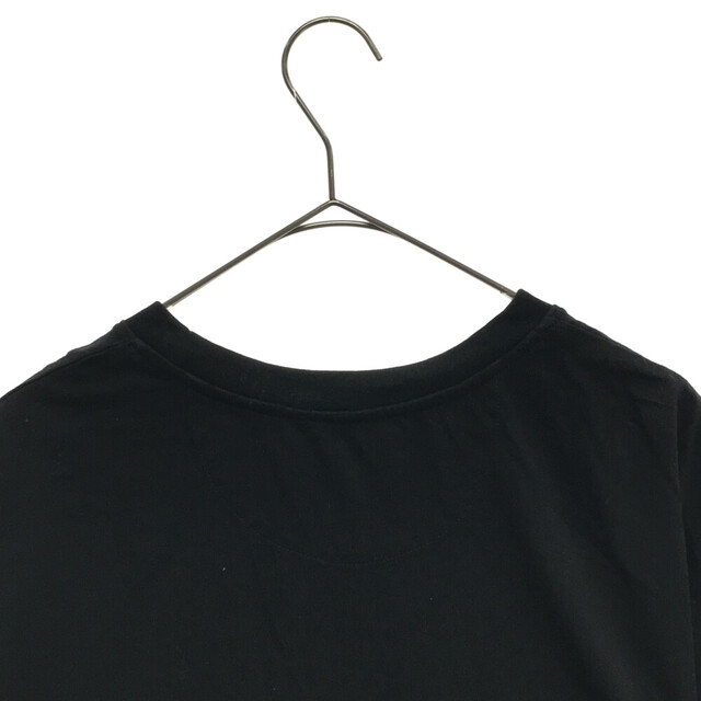 VALENTINO(ヴァレンティノ)のVALENTINO ヴァレンチノ フロントロゴプリントTシャツ 半袖 カットソー ブラック TB3MG07D3V6 メンズのトップス(Tシャツ/カットソー(半袖/袖なし))の商品写真