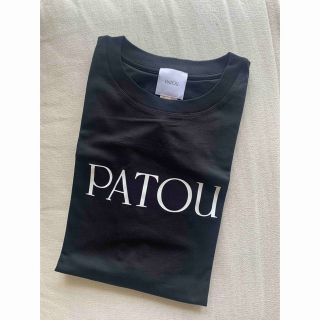 パトゥ(PATOU)のGWに間に合う♡PATOU/パトゥ ロゴ入りTシャツ ブラック Sサイズ(Tシャツ(半袖/袖なし))