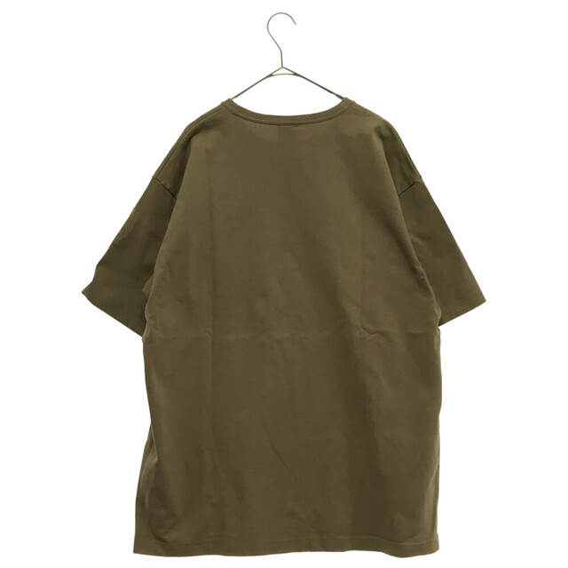 W)taps(ダブルタップス)のWTAPS ダブルタップス 20SS BLANK SS 01 TEE ワンポイントロゴ 半袖Tシャツ カットソー カーキ 201ATDT-CSM02 メンズのトップス(Tシャツ/カットソー(半袖/袖なし))の商品写真