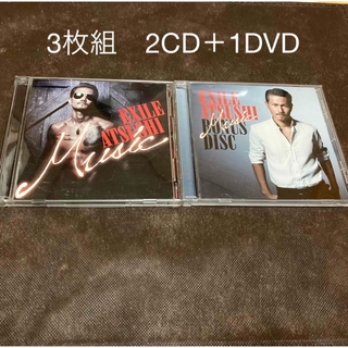 エグザイル(EXILE)のEXILE ATSUSHI「MUSIC」BONUS DISC付　2CD+DVD(ポップス/ロック(邦楽))
