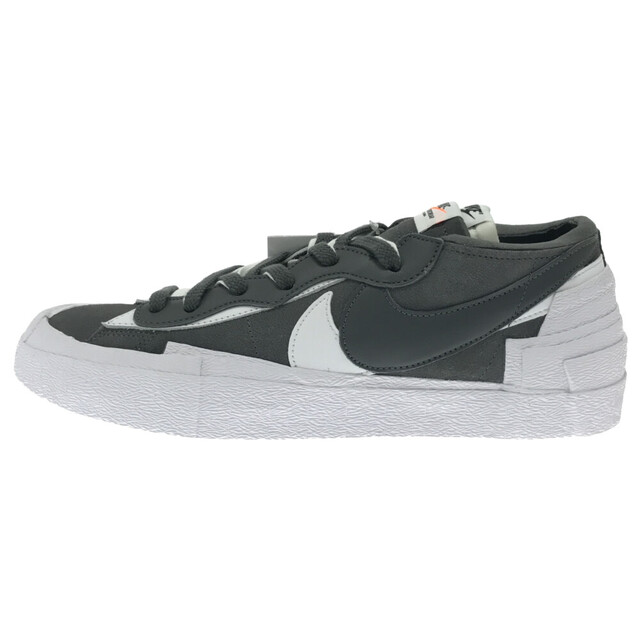 NIKE ナイキ ×sacai BLAZER LOW IRON GREY ×サカイ ブレーザー ローカットスニーカー グレー US11 29㎝  DD1877-002