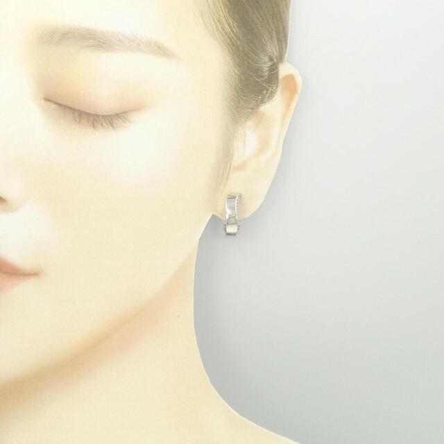 K18WG ダイヤモンド ピアス 0.18CT 3