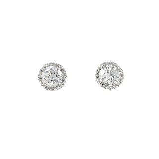 リメイク】PT/ST ダイヤモンド ピアス 0.216CT 0.236CT D VS1 Good