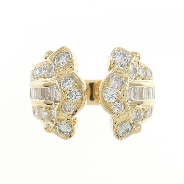 K18YG ダイヤモンド リング 1.10CT 【高額売筋】 アクセサリー