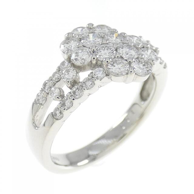 PT フラワー ダイヤモンド リング 1.00CT - www.sorbillomenu.com