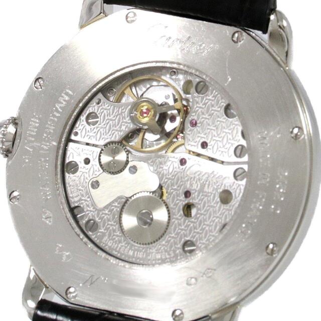 Cartier(カルティエ)のカルティエ ロンドLC PT W1528051 手巻 メンズの時計(腕時計(アナログ))の商品写真