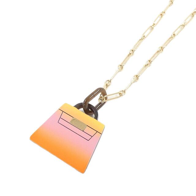 エルメス アミュレット ケリー フュージョン GM 057119FD ネックレス