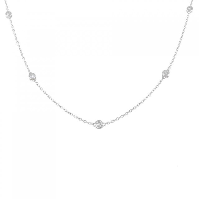贅沢品 K18WG 0.50CT ネックレス ダイヤモンド ネックレス - idp.gov.ge