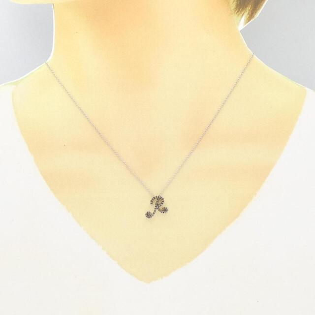 ポンテヴェキオ イニシャルR ダイヤモンド ネックレス 0.19CT | site