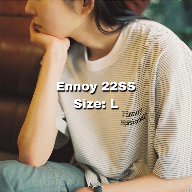 1LDK SELECT(ワンエルディーケーセレクト)のEnnoy S/S Border T-Shirt メンズのトップス(Tシャツ/カットソー(半袖/袖なし))の商品写真