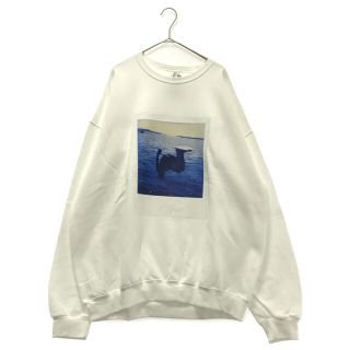 ワコマリア(WACKO MARIA)のWACKO MARIA ワコマリア 23SS DAVIDE SORRENTI CREW NECK SWEAT SHIRT -TYPE 3 ダヴィデソレンティ クルーネックスウェットシャツ トレーナー ホワイト DAVIDESORRENTI-WM-SS03(スウェット)