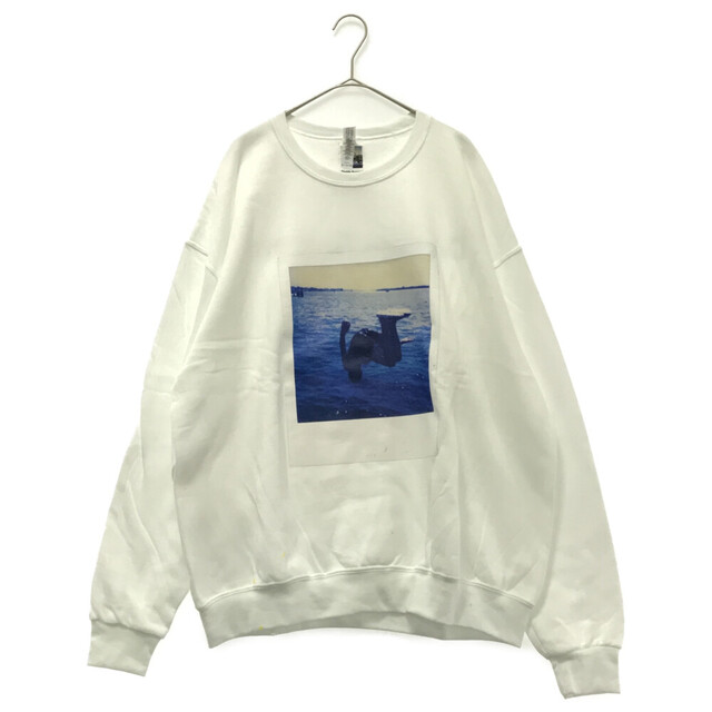 WACKO MARIA ワコマリア 23SS DAVIDE SORRENTI CREW NECK SWEAT SHIRT -TYPE  ダヴィデソレンティ クルーネックスウェットシャツ トレーナー ホワイト DAVIDESORRENTI-WM-SS 休日限定