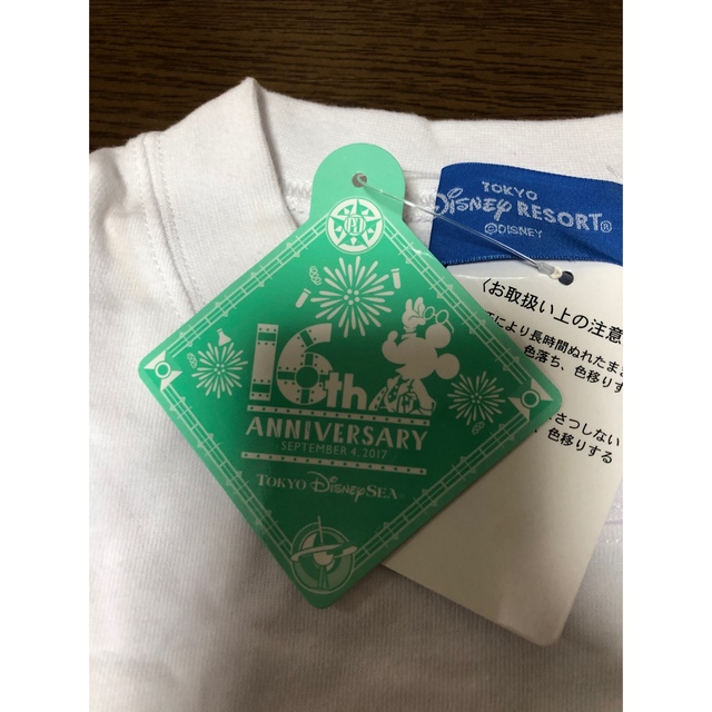 Disney(ディズニー)の 【☻】【販売終了】ディズニー16周年Tシャツ レディースのトップス(Tシャツ(半袖/袖なし))の商品写真