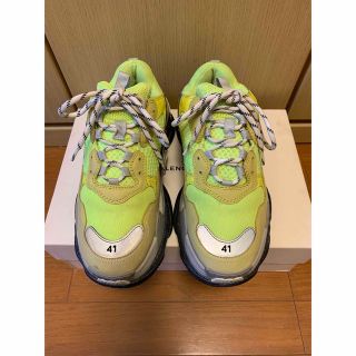 正規美品 BALENCIAGA バレンシアガ triple S スニーカー