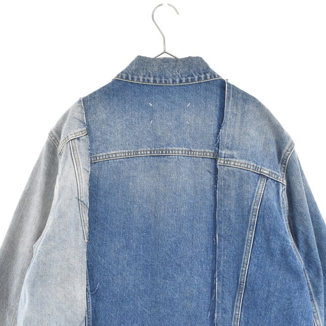 Maison Margiela ⑩ spliced denim jacket | ochge.org