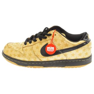 ナイキ(NIKE)のNIKE SB ナイキエスビー 2008 DUNK LOW PREMIUM SB TRICK STER ダンク ロー プロ トリック スター ローカットスニーカー ゴールドUS8.5/26.5cm 313170-702(スニーカー)