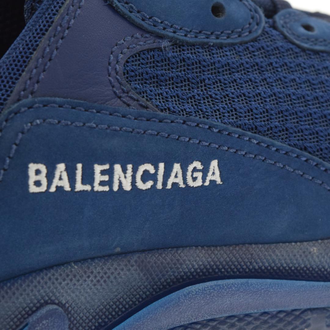 BALENCIAGA バレンシアガ Triple S CLEAR SOLE TRAINER トリプルS クリアソール ローカット ダッドスニーカー ネイビー 541624