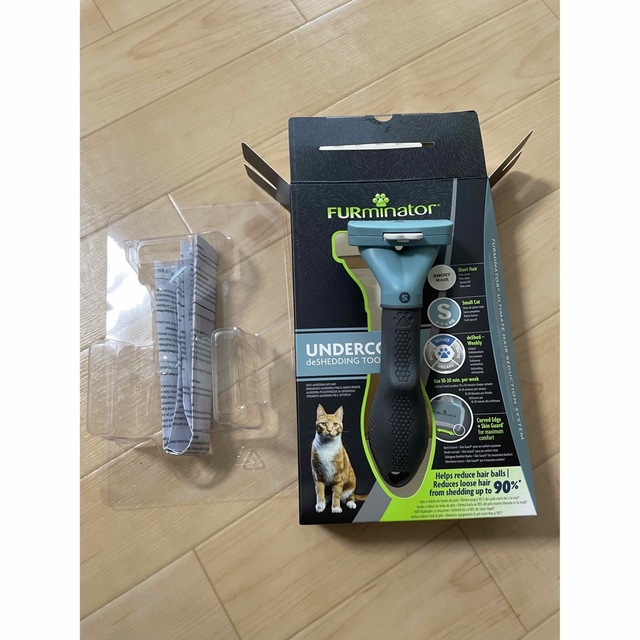 FURminator(ファーミネーター)のfurminator Sサイズ　短毛　猫 その他のペット用品(猫)の商品写真