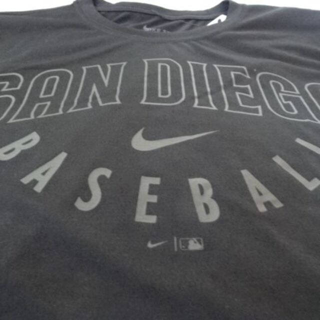 Nike製 MLBメジャー サンディエゴ パドレス ロゴTシャツ US Mサイズ
