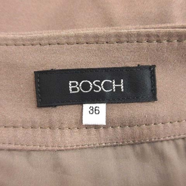 BOSCH(ボッシュ)のボッシュ BOSCH タイトスカート ひざ丈 ボタン 36 茶 ブラウン /CT レディースのスカート(ひざ丈スカート)の商品写真
