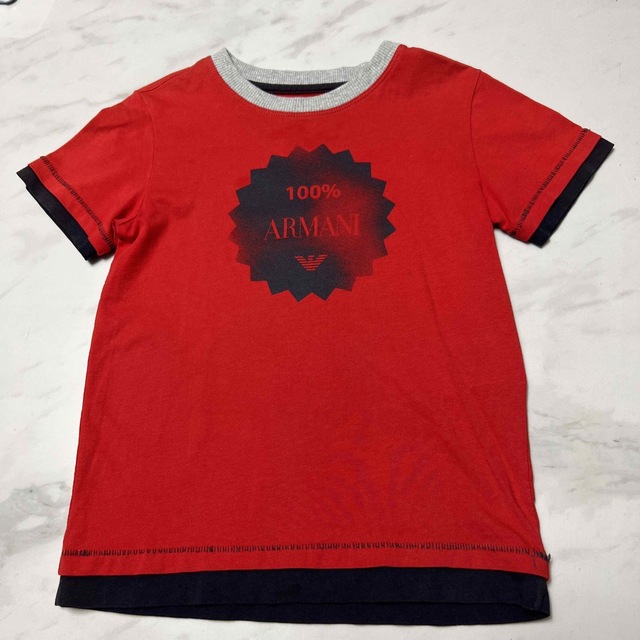 ARMANI JUNIOR(アルマーニ ジュニア)のアルマーニジュニア　Tシャツ キッズ/ベビー/マタニティのキッズ服男の子用(90cm~)(Tシャツ/カットソー)の商品写真