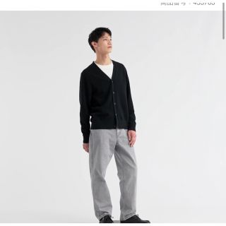 ユニクロ(UNIQLO)のウォッシャブルミラノリブVネックカーディガン(カーディガン)