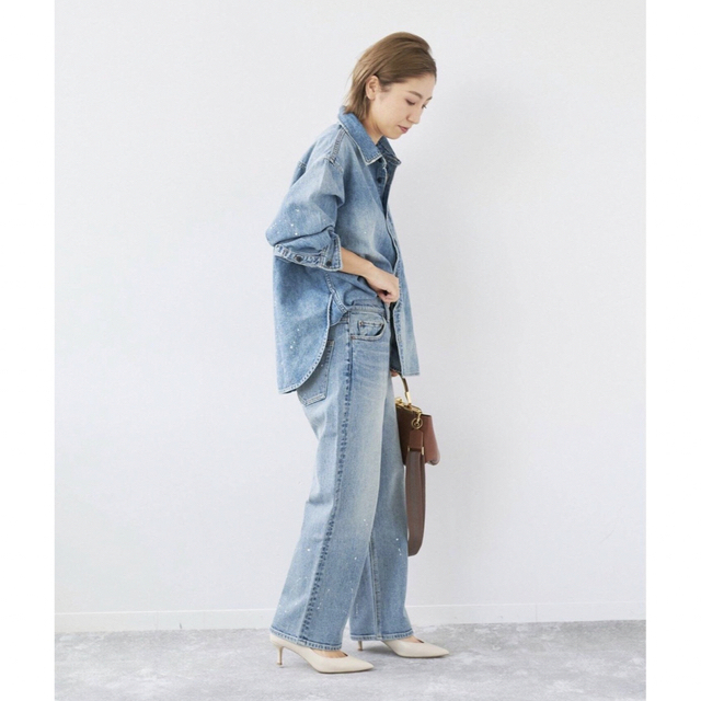 Plage(プラージュ)のPlage les Tendre DENIM シャツ レディースのトップス(シャツ/ブラウス(長袖/七分))の商品写真