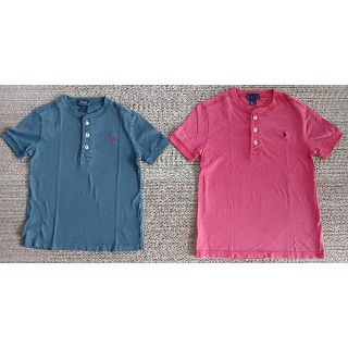 ポロラルフローレン(POLO RALPH LAUREN)の▼値下げ【POLO RALPH LAUREN】半袖 2枚Set(Tシャツ/カットソー)