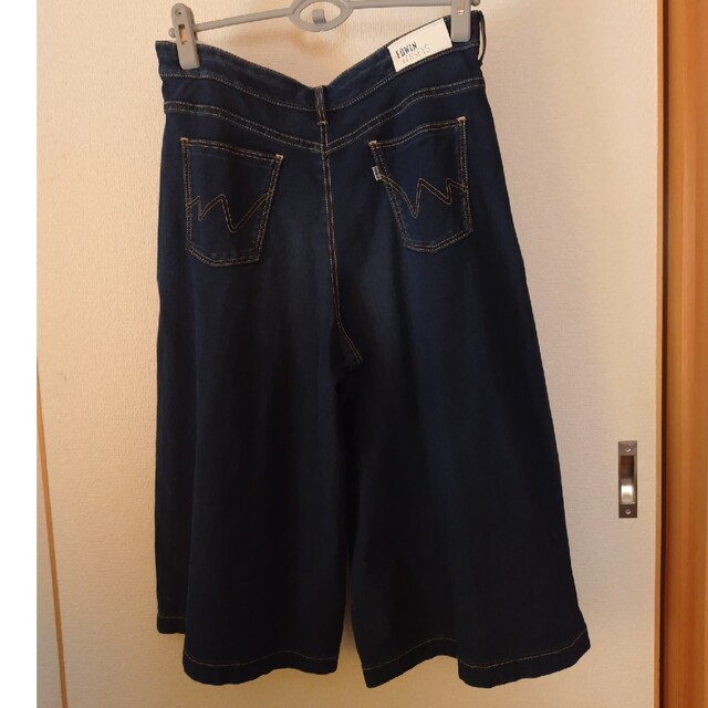 EDWIN EDWIN JERSEYS ガウチョパンツ Lサイズの通販 by wako DAZYワイドデニム(ハイウエスト)夏用