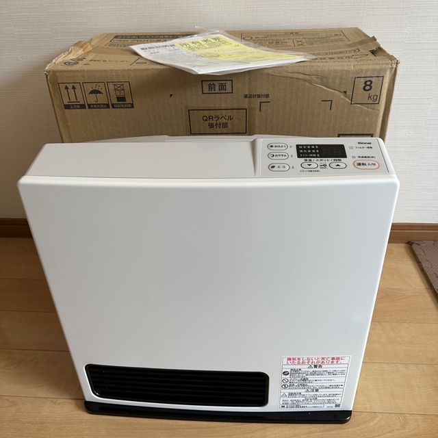 ② 新品 リンナイ ガスファンヒーター SRC-365E-LPG