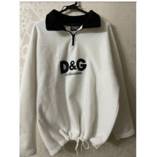 ディーアンドジー(D&G)のD&G古着ドルチェアンドガッパーナ　スウェット　フリース(スウェット)