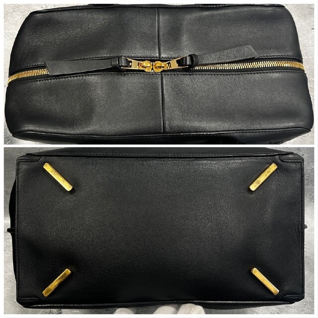 送料無料】 ゴヤバッグ ロエベ - LOEWE ハンドバッグ ロゴ レザー